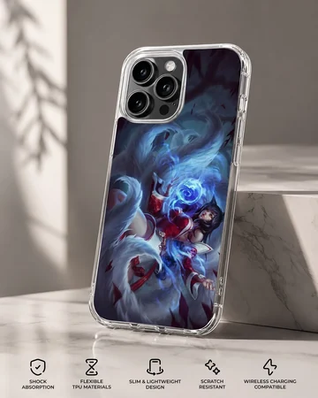 Digitally illustrated League of Legends hero on phone case — Specs