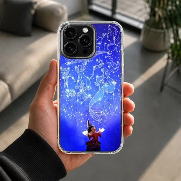 Mickey Magic phone case featuring whimsical cartoon art — Lifestyle