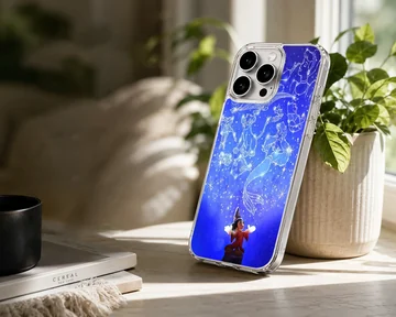 Mickey Magic phone case featuring whimsical cartoon art — Lifestyle