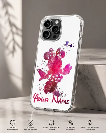 Minnie Custom playful cartoon design phone case — Specs