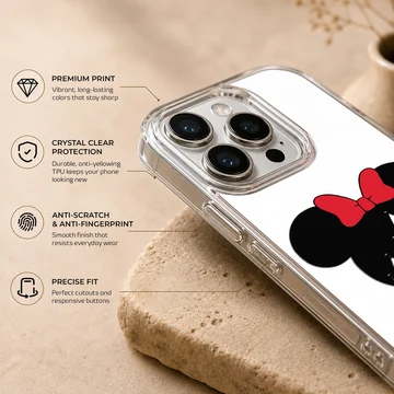 Minnie Custom design with personalized name on the phone case. — Info