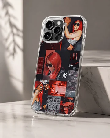 Nicki Minaj phone case with bold photographic design — Hero
