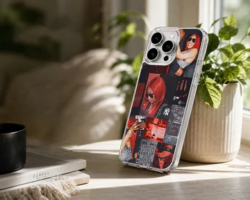 Nicki Minaj phone case with bold photographic design — Lifestyle