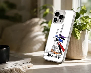 Dynamic artwork of ninja turtles masks and weapons phone case — Lifestyle