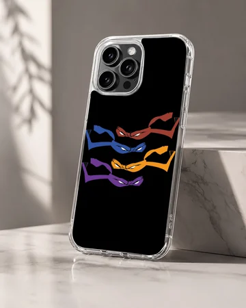 Ninja Turtles colorful mask design phone case — Hero