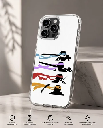 Ninja Turtles cartoon design phone case — Specs