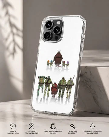 Ninja Turtles iconic design on phone case — Specs