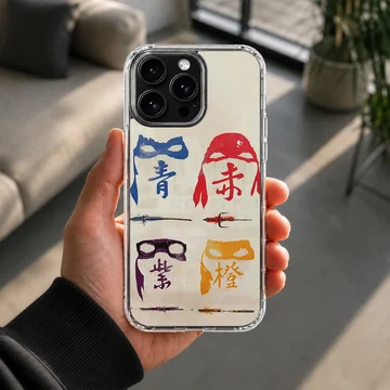 Ninja Turtles masks design on phone case — Lifestyle