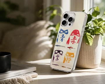 Ninja Turtles masks design on phone case — Lifestyle