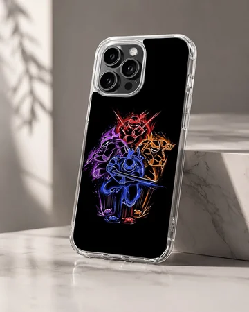 Dynamic Ninja Turtles design on phone case with vibrant colors — Hero