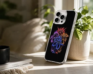 Dynamic Ninja Turtles design on phone case with vibrant colors — Lifestyle