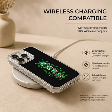 Ninja Turtles cartoon design on phone case — Charging