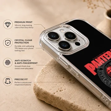 Pantera design with bold typography on phone case — Info