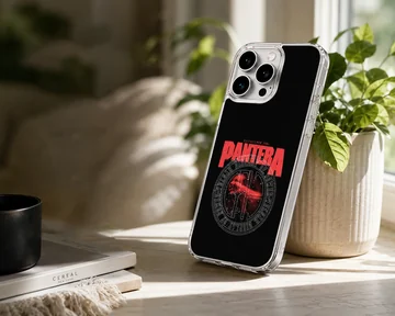 Pantera design with bold typography on phone case — Lifestyle