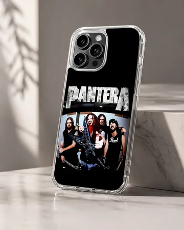 Pantera band photo on phone case, music icons theme — Hero