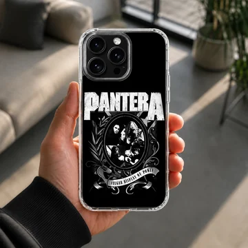 Pantera design with bold typography on phone case — Lifestyle