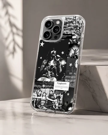 Pierce The Veil collage with band imagery phone case — Hero