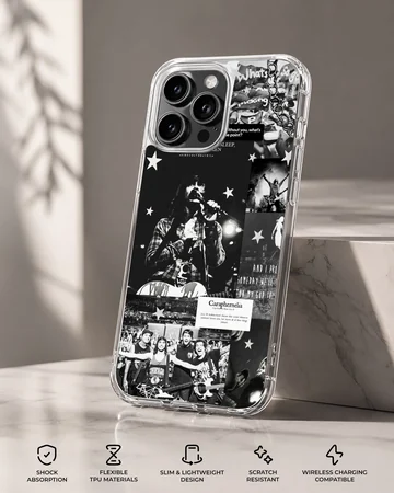 Pierce The Veil collage with band imagery phone case — Specs
