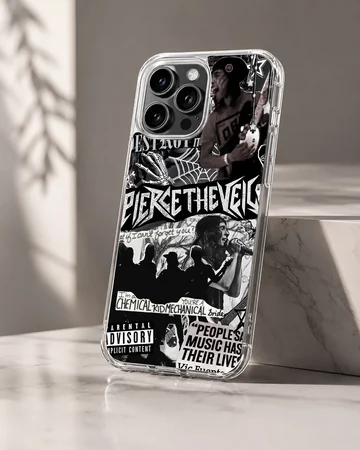 Pierce The Veil band design phone case artwork — Hero