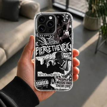 Pierce The Veil band design phone case artwork — Lifestyle