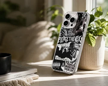 Pierce The Veil band design phone case artwork — Lifestyle