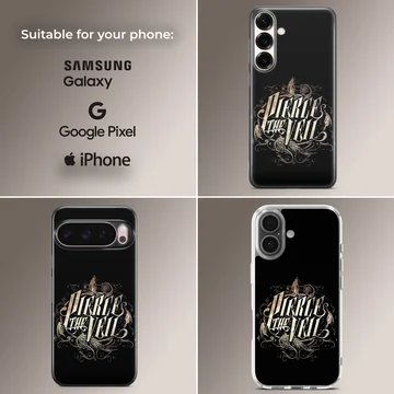 Pierce The Veil bold typography design phone case — Collage