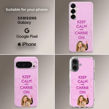 Sex And The City iconic quote phone case design — Collage