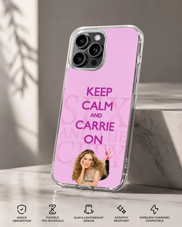 Sex And The City iconic quote phone case design — Specs