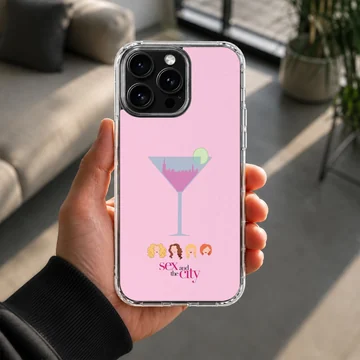 Sex And The City inspired phone case with martini glass design — Lifestyle