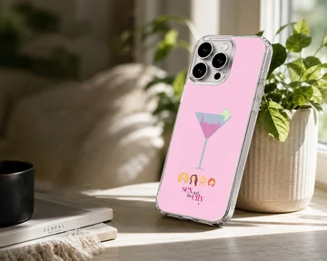 Sex And The City inspired phone case with martini glass design — Lifestyle