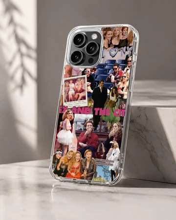 Sex and the City collage artwork on phone case — Hero