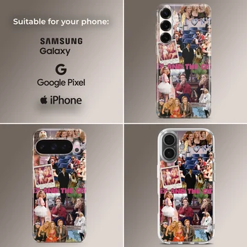 Sex and the City collage artwork on phone case — Collage