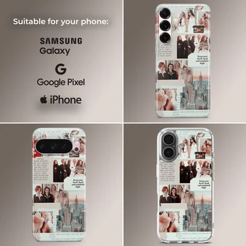 'Sex And The City' iconic collage design on phone case — Collage