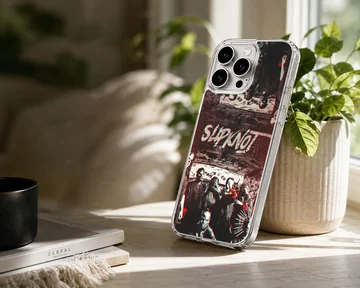 Slipknot band art design on phone case — Lifestyle