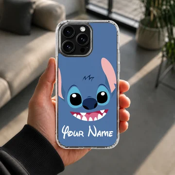Stitch Custom cartoon design on phone case — Lifestyle