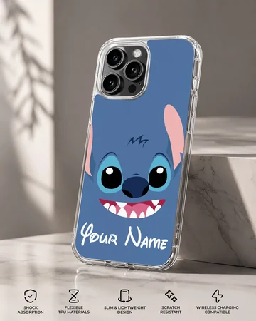 Stitch Custom cartoon design on phone case — Specs