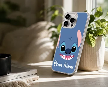 Stitch Custom cartoon design on phone case — Lifestyle
