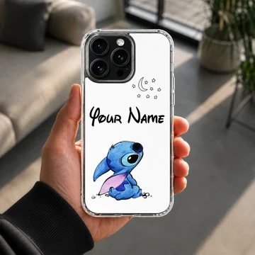 Stitch custom cartoon character design on phone case — Lifestyle