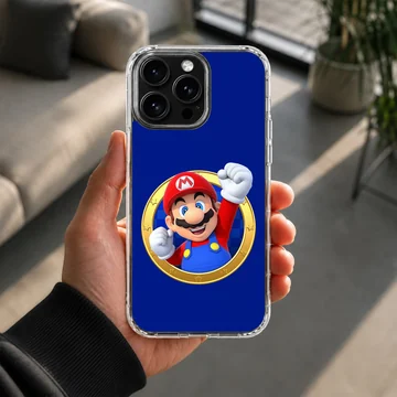 Super Mario digital illustration on phone case — Lifestyle