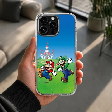 Super Mario and Luigi on an adventure phone case — Lifestyle