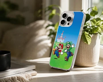 Super Mario and Luigi on an adventure phone case — Lifestyle