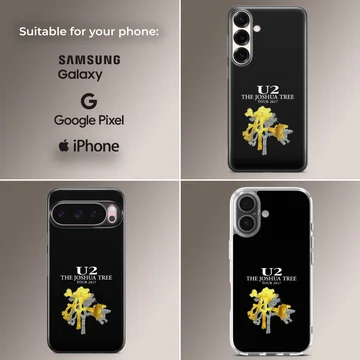 U2 Joshua Tree tour design on phone case — Collage