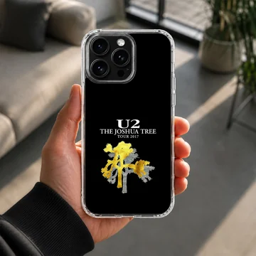 U2 Joshua Tree tour design on phone case — Lifestyle