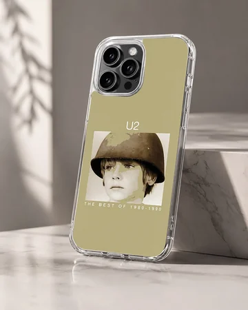 U2202 U phone case with iconic music photo design. — Hero