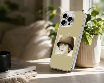 U2202 U phone case with iconic music photo design. — Lifestyle